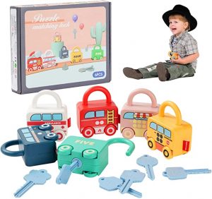 Ainiv jouets de voiture Montessori