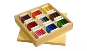 Troisieme boite de couleurs Montessori