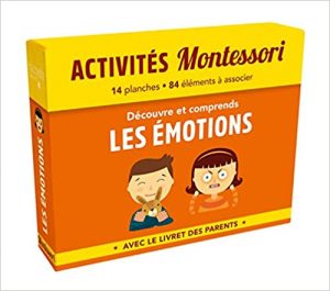 Boite Montessori activités des émotions
